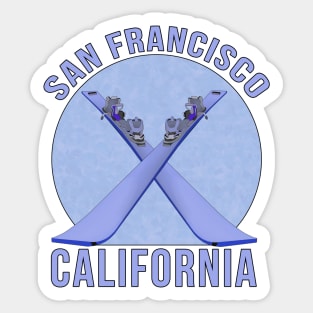 San Francisco, California Sticker